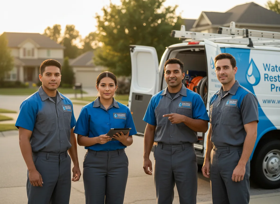 Flood Restoration company in Easton, IL